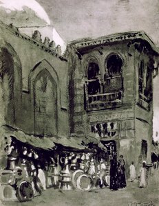 Marchand de cuivre, Le Caire, Égypte, 1928 - Louis Cabanes