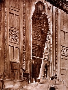 Entrée de la mosquée du Sultan Hassan, 1928 - Louis Cabanes