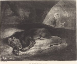 Le sommeil du lion - Louis Candide Boulanger