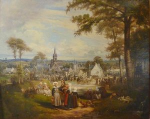 French: Kermesse bretonne (Notre-Dame-de-Confort).