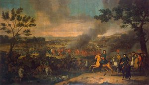 La Bataille de Poltava le 27 juin 1709, 1717-1718 - Louis Caravaque