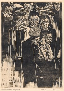 Bureau de vote - Louis Cardinaals (signed by artist)
