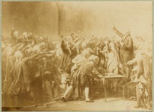 Le Serment du Jeu de Paume, 20 juin 1789 - Louis Charles Auguste (after) Couder