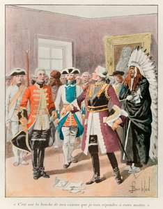 Bombled Louis ; Louis de Frontenac recevant l