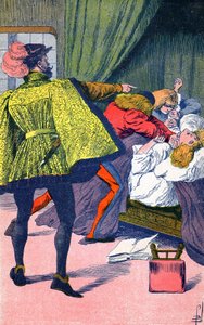 César Borgia fait tuer son frère - Louis Charles Bombled