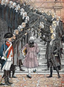 Révolution française : Le roi de France Louis XVI convoqué à l
