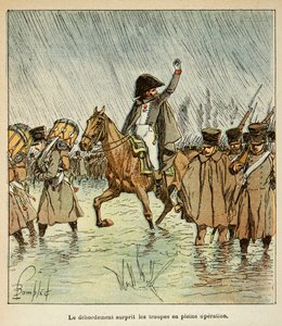 Illustration de Bombled Louis (1862-1927) du livre « Le Mémorial de Sainte-Hélène » par le comte Emmanuel de Las Cases (1766-1842) : L