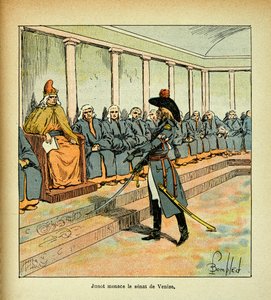 Illustration de Louis Bombled (1862-1927) du livre « Le Mémorial de Sainte-Hélène » par le comte Emmanuel de Las Cases (1766-1842) : Junot (Jean Andoche Junot, duc d