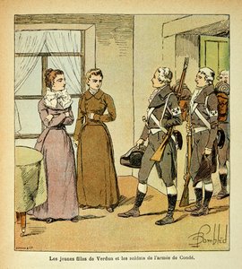 Les jeunes filles de Verdun et les soldats de l