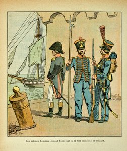 Marin et soldat français, Collection privée