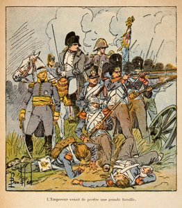 Illustration de Louis Bombled (1862-1927) du livre « Le Mémorial de Sainte-Hélène » du comte Emmanuel de Las Cases (1766-1842) : L