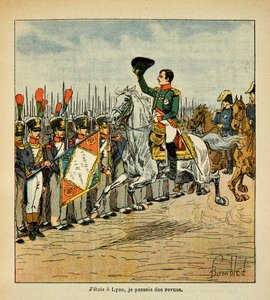 Illustration de Louis Bombled (1862-1927) du livre « Le Mémorial de Sainte-Hélène » du comte Emmanuel de Las Cases (1766-1842) : L