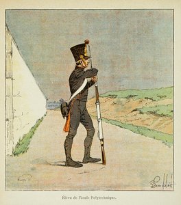 Illustration de Louis Bombled (1862-1927) du livre « Le Mémorial de Sainte-Hélène » du comte Emmanuel de Las Cases (1766-1842) : Élève de l