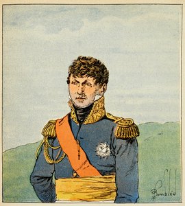 Portrait du maréchal Victor (Claude Victor Perrin) - Louis Charles Bombled