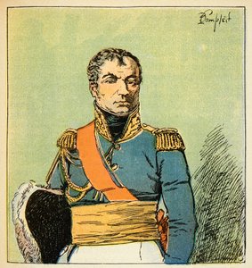 Illustration de Louis Bombled (Le Mémorial de Sainte-Hélène) : Portrait du maréchal Nicolas Charles Oudinot, duc de Reggio - Louis Charles Bombled