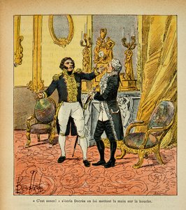 Talleyrand (1754-1838) face à Denis Decres (1761-1820), Collection privée