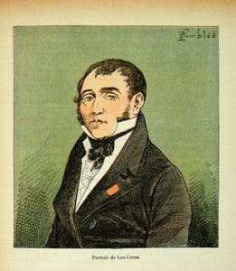 Illustration de Louis Bombled (1862-1927) du livre « Le Mémorial de Sainte-Hélène » par le comte Emmanuel de Las Cases (1766-1842) : Portrait de Las Cases - Louis Charles Bombled