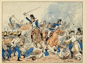 Illustration tirée du livre « Les héros du siècle », récits anecdotiques par Dick de Lonlay et illustré par Louis Bombled (1862-1927) - Louis Charles Bombled