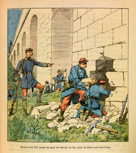 Bombonnel et ses francs-tireurs font sauter le pont de l