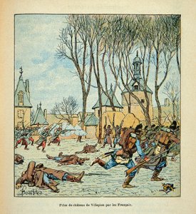 Capture du château de Villepion par les Français le 1er décembre 1870