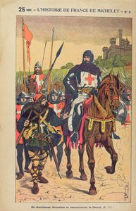 Le Départ pour les Croisades, illustration de 