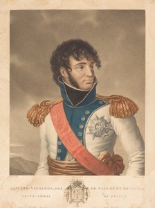 Joachim Murat (Joachim-Napoléon, Roi de Naples et de Sicile, Grand-Amiral de France) - Louis Charles Ruotte after Albert Jakob Frans Gregorius after Antoine Jean Gros