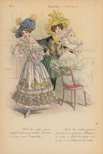 Mode française : 1829-1830, Charles X - Louis Colas