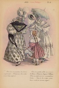 Mode française : 1833, Louis-Philippe - Louis Colas