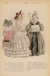 Mode française : 1838, Louis-Philippe - Louis Colas