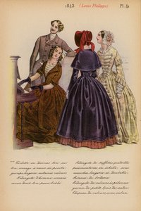 Mode française : 1843, Louis-Philippe - Louis Colas