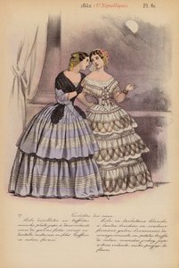 Mode française : 1852, 2e République