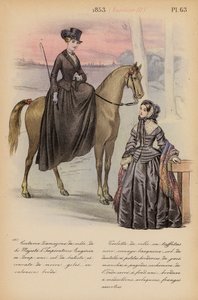 Mode française : 1853, Napoléon III - Louis Colas