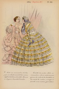 Mode française : 1854, Napoléon III