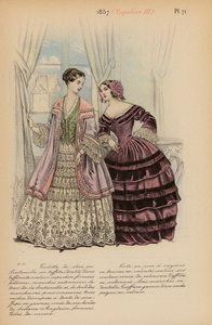 Mode française : 1857, Napoléon III - Louis Colas