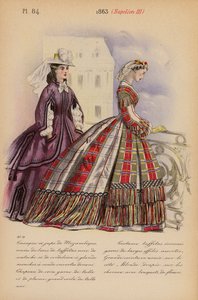 Mode française : 1863, Napoléon III - Louis Colas