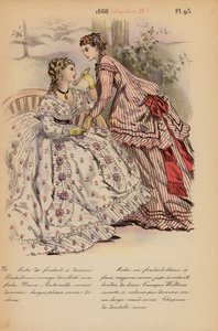 Mode française : 1868, Napoléon III - Louis Colas