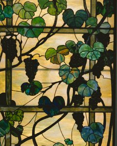 Panneau de vigne, vers 1902-15 - Louis Comfort Tiffany