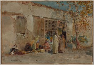 Scène marocaine, c. 1871