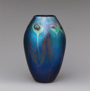 Vase, c.1900 (verre favrile) - Louis Comfort Tiffany