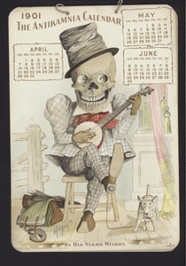 Illustration pour le calendrier Antikamnia, 1901 - Louis Crucius or Crusuius