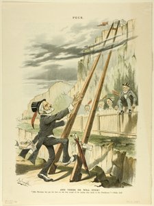 Et Là Il Restera !, de Puck - Louis Dalrymple