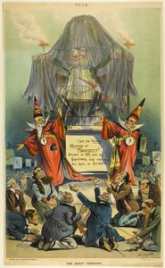 Le grand inconnu, de Puck - Louis Dalrymple