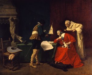 Richelieu étudie les plans d