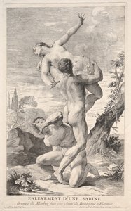 Enlèvement des Sabines - Louis Desplaces