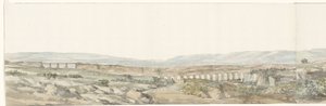 Partie des Latomies de Syracuse servant anciennement de prison (Voyage en Italie, en Sicile et à Malte - 1778) - Louis Ducros