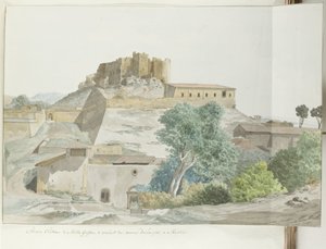 Ancien Château de Matta Griffone et couvent des carmes déchaussés à Messine (Voyage en Italie, en Sicile et à Malte - 1778)