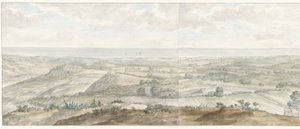 Panorama depuis Collis Minervalis - Louis Ducros
