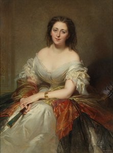 Portrait de Maria Comtesse Walewska 1786-1817 - Louis Edouard Dubufe