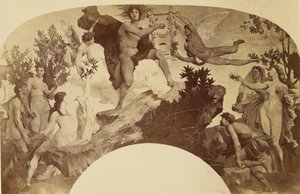 Apollon recevant la lyre - Louis Emile Durandelle
