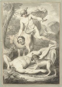 Mercure avec la tête d